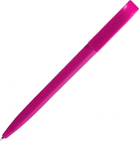 Ручка пластиковая шариковая SOLKE Global, розовая фото 2