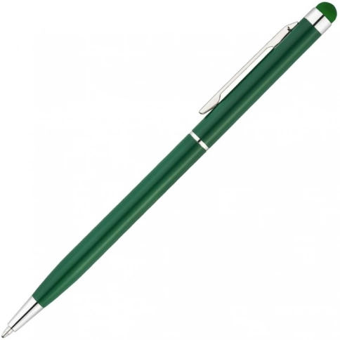 Ручка металлическая шариковая Vivapens KENO METALLIC, зелёная фото 2