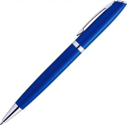 Ручка металлическая шариковая Vivapens VESTA, синяя фото 3