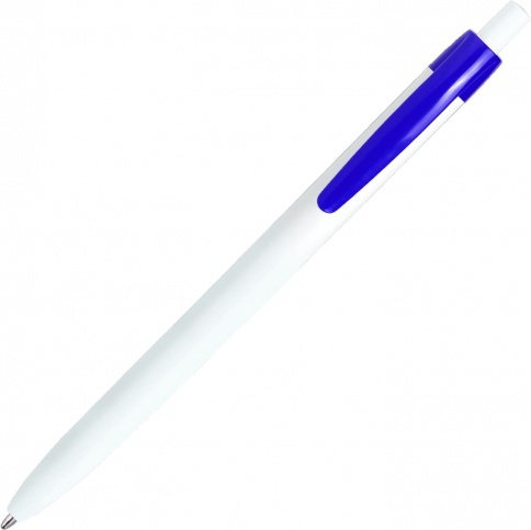 Шариковая ручка Vivapens Darom, белая с синим фото 3