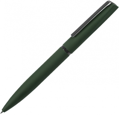 Ручка металлическая шариковая B1 Francisca, тёмно-зелёная с серебристым фото 1