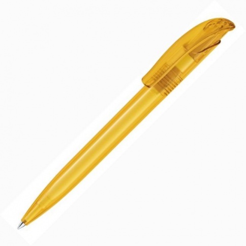 Шариковая ручка Senator Challenger Icy, жёлтая фото 2