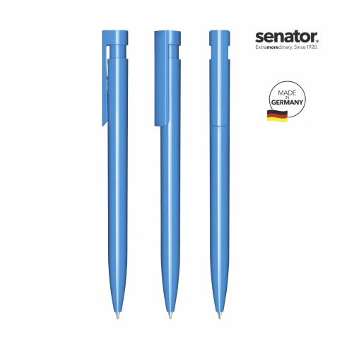 Шариковая ручка Senator Liberty Polished X20, голубая фото 2