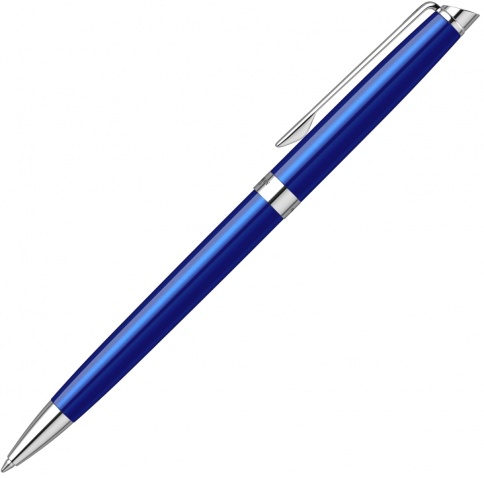 Ручка шариковая Waterman Hemisphere (2042968) Bright Blue CT синие чернила подар.кор. фото 2