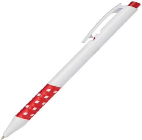 Ручка пластиковая шариковая Z-PEN, Lubimbi, белая с красным фото 1