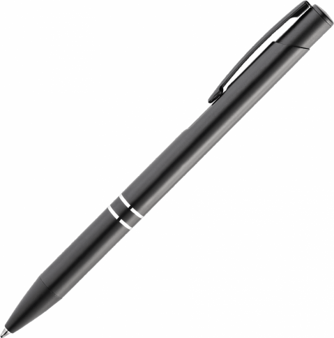 Ручка металлическая шариковая Vivapens KOSKO PREMIUM, чёрная фото 3