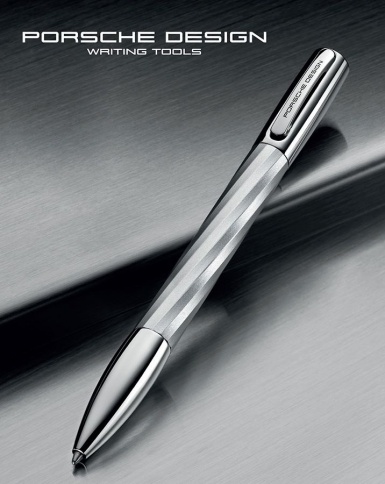 Ручка шариковая Pelikan Porsche Design Shake Pen Big P`3145 SE TWIST (PD802611) подар.кор. фото 3