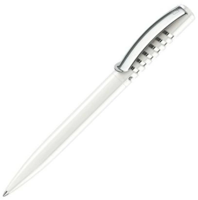 Шариковая ручка Senator New Spring Polished, белая фото 1