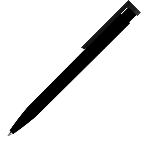Ручка пластиковая шариковая Vivapens CONSUL SOFT, чёрная фото 3
