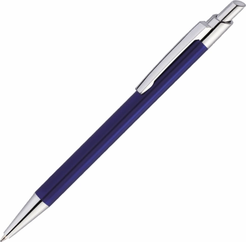 Ручка металлическая шариковая Vivapens Tikko New, тёмно-синяя фото 1