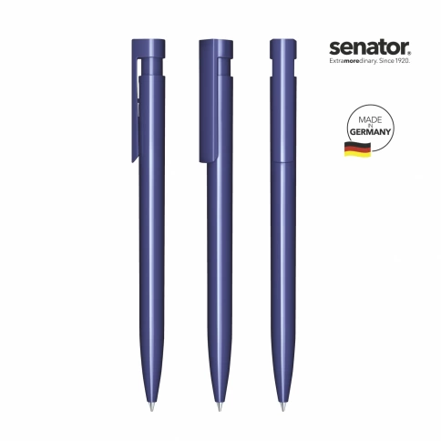 Шариковая ручка Senator Liberty Polished X20, тёмно-синяя фото 2