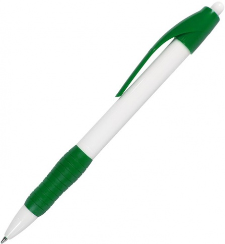 Шариковая ручка Neopen N4, белая с зелёным фото 1