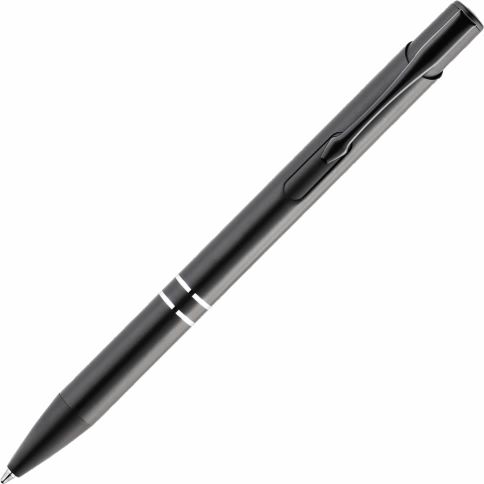 Ручка металлическая шариковая Vivapens KOSKO PREMIUM, чёрная с чёрным фото 3