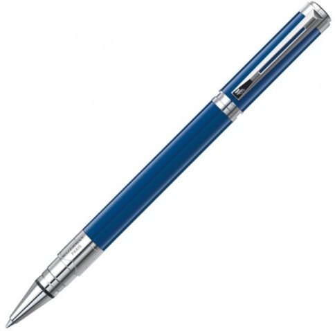 Ручка роллер Waterman Perspective (S0831000) Blue CT F черные чернила подар.кор. фото 1