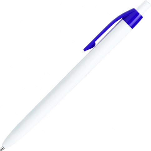 Шариковая ручка Vivapens Darom, белая с синим фото 2