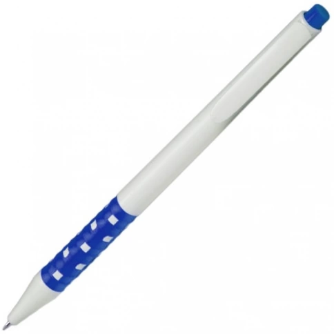 Ручка пластиковая шариковая Z-PEN, Lubimbi, белая с синим фото 2