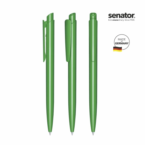 Шариковая ручка Senator Dart Polished, зелёная фото 2