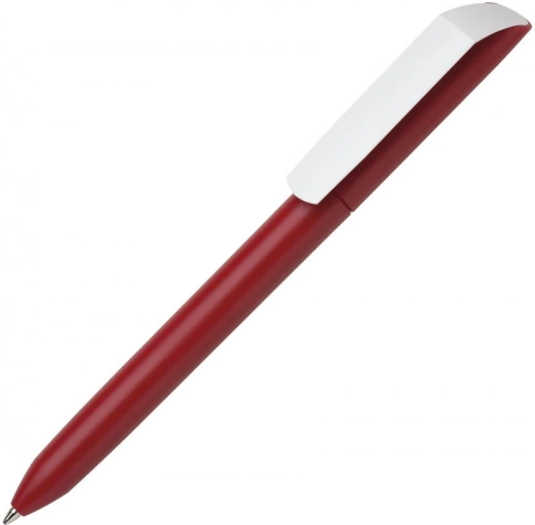 Шариковая ручка MAXEMA FLOW PURE, красная с белым фото 1