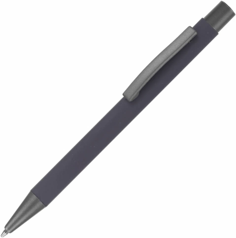 Ручка металлическая шариковая Vivapens MAX SOFT, графитовая фото 1