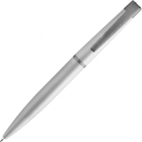 Ручка металлическая шариковая Vivapens GROM TITAN, серебристая фото 2