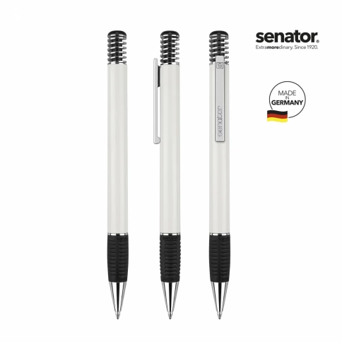 Шариковая ручка Senator Soft Spring, белая фото 2