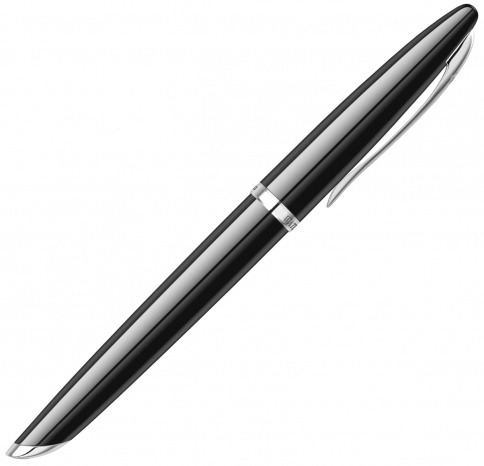 Ручка роллер Waterman Carene (S0293940) Black ST F черные чернила подар.кор. фото 3