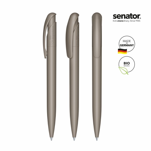 Шариковая ручка Senator Nature Plus, тёмно-серая фото 2