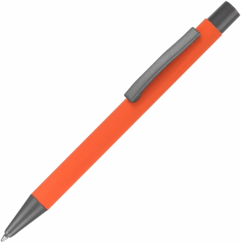 Ручка металлическая шариковая Vivapens MAX SOFT, оранжевая фото 1