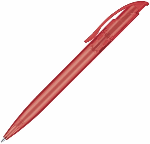 Шариковая ручка Senator Challenger Frosted, красная фото 2