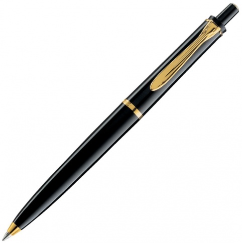 Ручка шариковая Pelikan Elegance Classic K200 (PL996686) Black GT M черные чернила подар.кор. фото 1