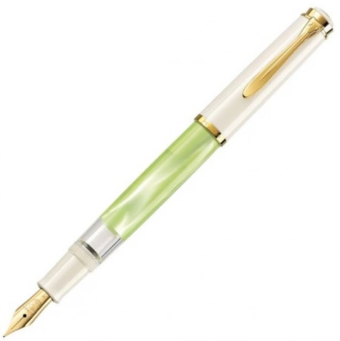 Ручка перьевая Pelikan Elegance Classic M200 (PL815307) Pastel Green F перо сталь нержавеющая подар.кор. фото 1
