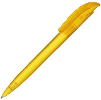 Шариковая ручка Senator Challenger Icy, жёлтая фото 1