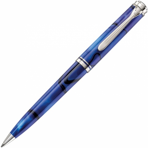 Ручка шариковая Pelikan Souveraen K 805 (PL813440) Blue Dunes подар.кор. фото 1