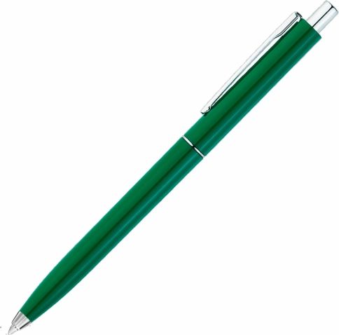 Ручка пластиковая шариковая Vivapens TOP NEW, зелёная фото 2