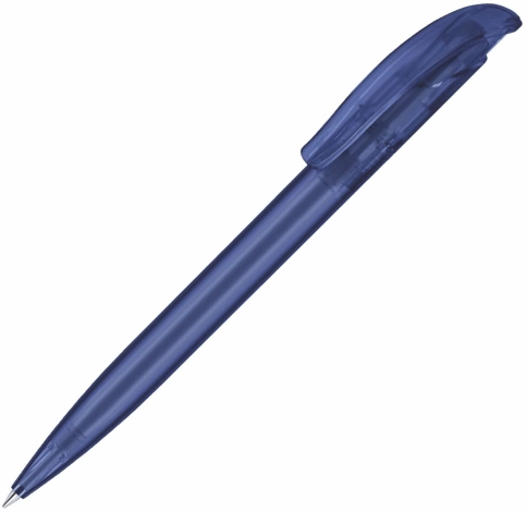 Шариковая ручка Senator Challenger Frosted, т.синяя фото 1
