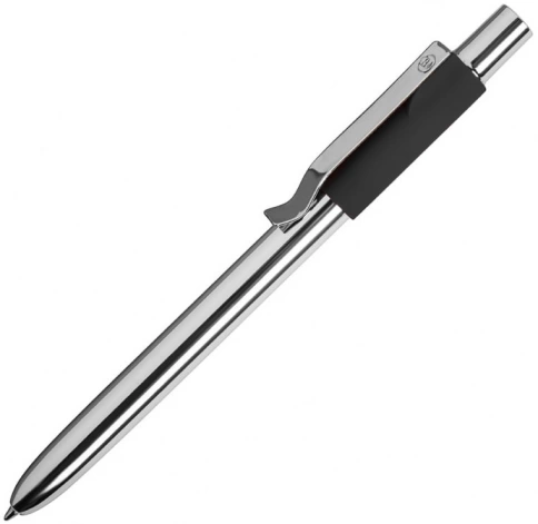 Ручка металлическая шариковая B1 Staple,чёрная фото 1