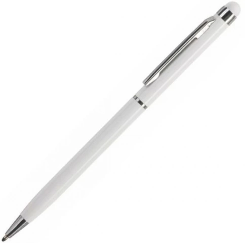Ручка металлическая шариковая B1 TouchWriter, белая фото 1