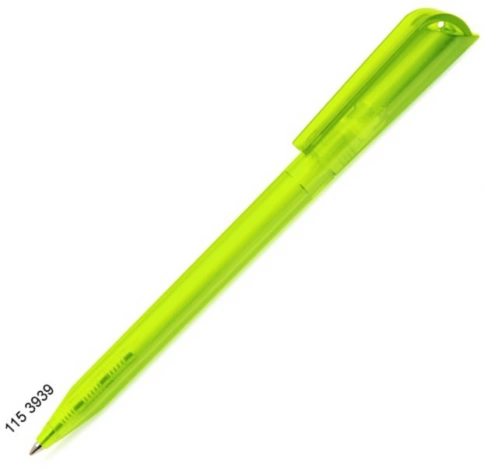 Ручка пластиковая шариковая Grant Prima Transparent, прозрачно-салатовая фото 1