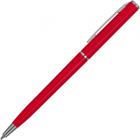Ручка пластиковая шариковая Vivapens ORMI, красная фото 2