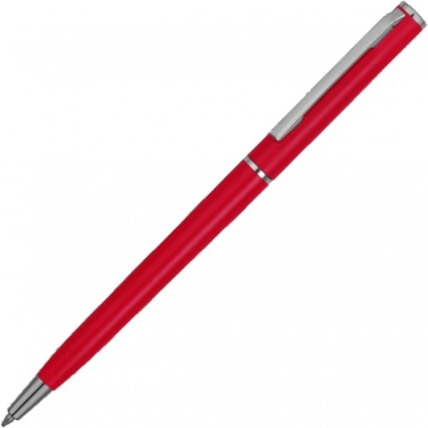 Ручка пластиковая шариковая Vivapens ORMI, красная фото 1