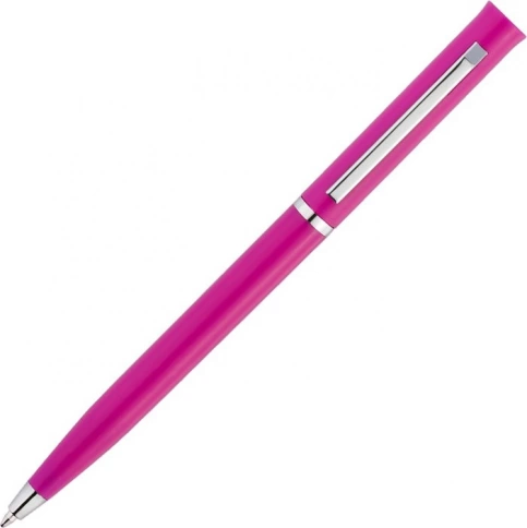 Ручка пластиковая шариковая Vivapens EUROPA, розовая фото 3