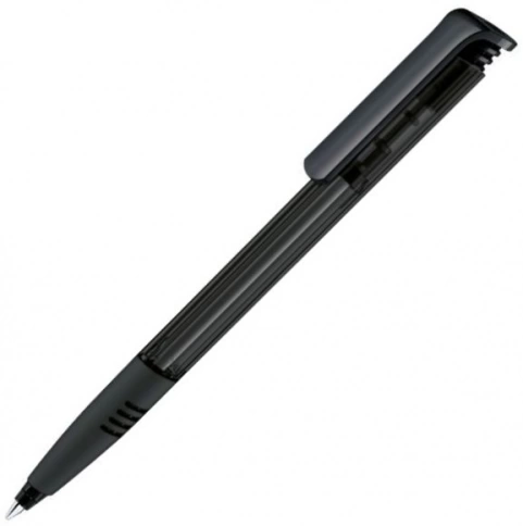 Шариковая ручка Senator Super Hit Clear Soft Grip Zone, чёрная фото 1