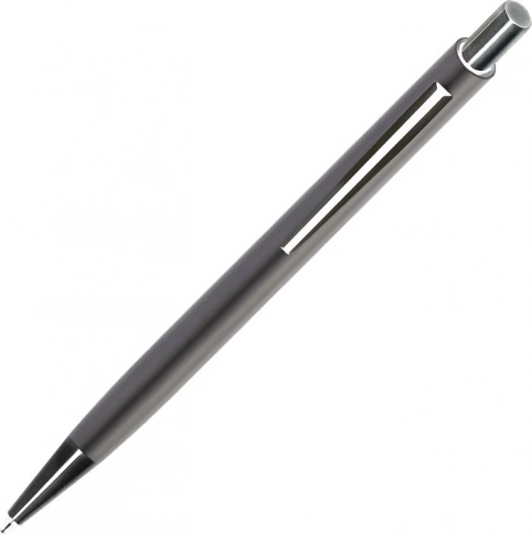 Ручка металлическая шариковая Vivapens ELFARO SOFT, графитовая с черным фото 2