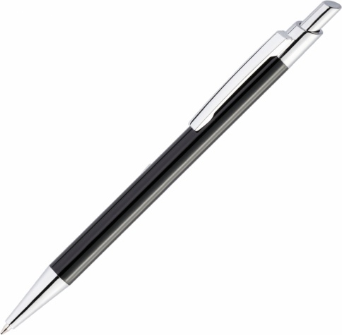 Ручка металлическая шариковая Vivapens Tikko, чёрная фото 1