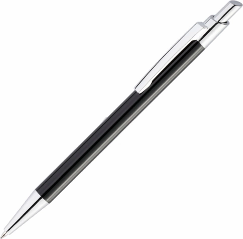 Ручка металлическая шариковая Vivapens Tikko New, чёрная фото 1