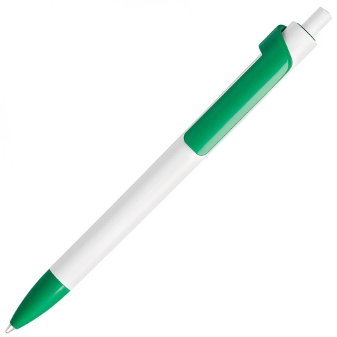 Шариковая ручка Lecce Pen FORTE, бело-зелёная фото 1