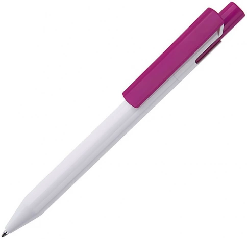 Шариковая ручка Lecce Pen ZEN, белая с розовым фото 1