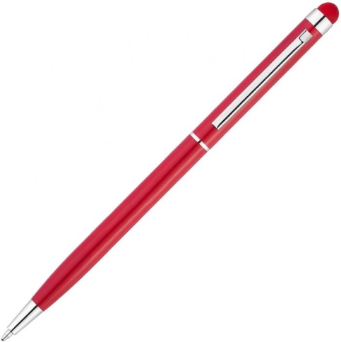 Ручка металлическая шариковая Vivapens KENO METALLIC, красная фото 3