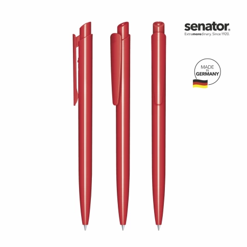 Шариковая ручка Senator Dart Polished, красная фото 2