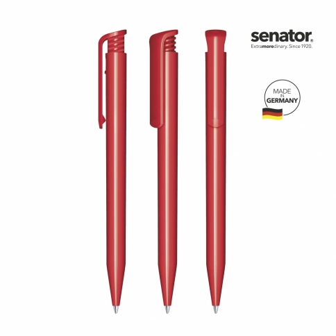 Шариковая ручка Senator Super-Hit Polished, красная фото 2